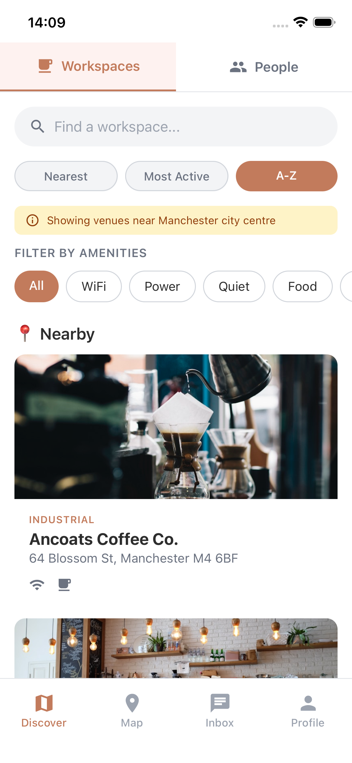 Discover venues in Keld